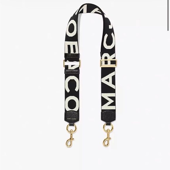 Black and White Adjustable Strap - Picture 2 of 2